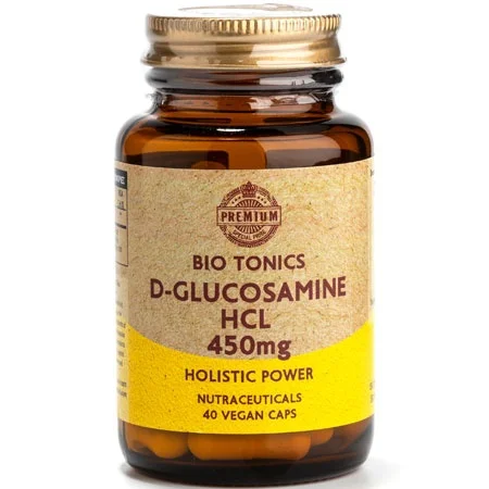 Φωτογραφία προϊόντος: D-Glucosamine HCL 450 mg 40 vegan caps BioTonics