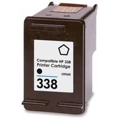 Φωτογραφία προϊόντος: HP ΣΥΜΒΑΤΟ HP No 338 - C8765 BLACK INK 18 ML Συμβατό με: HP Deskjet 460 / HP Deskjet 460c / HP Deskjet 460cb / HP Deskjet 460wbt / HP Deskjet 460wf / HP Deskjet 5740 / HP Deskjet 5