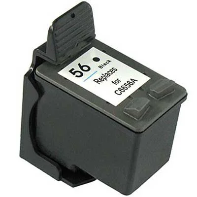 Φωτογραφία προϊόντος: HP ΣΥΜΒΑΤΟ HP Νo 56 - C6656A BLACK ΙΝΚ 21ML Συμβατό με: HP Color Copier 410 / HP Color Copier dc410 / HP Deskjet 5145 / HP Deskjet 5150 / HP Deskjet 5150v / HP Deskjet 5150w / HP D