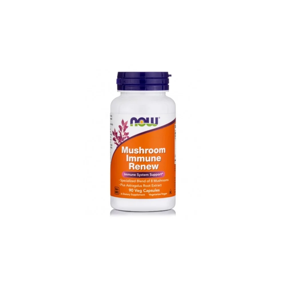 Φωτογραφία προϊόντος: NOW FOODS Mushroom Immune Renew - 90 veg. caps