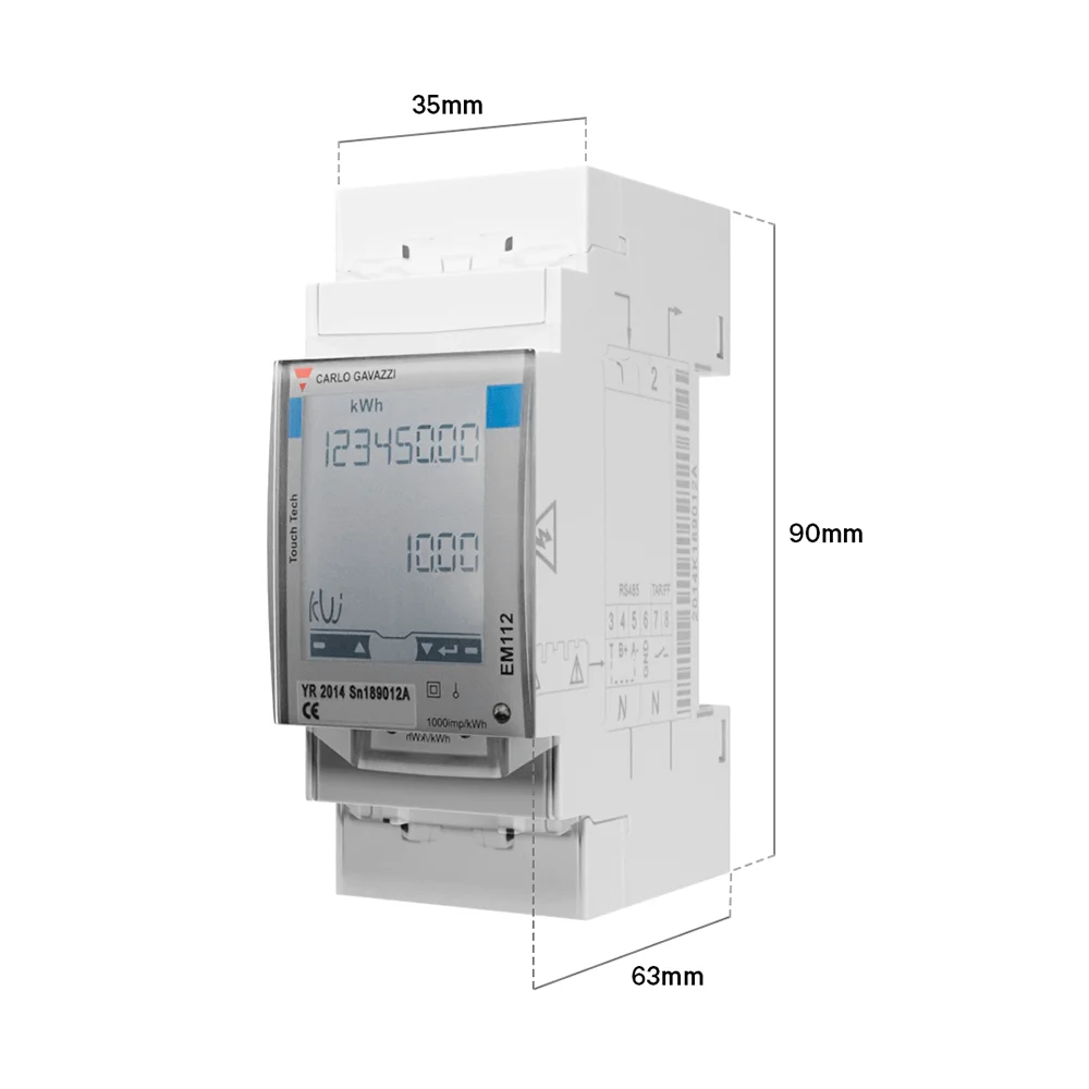 Φωτογραφία προϊόντος: Wallbox Power Meter Μονοφασικό