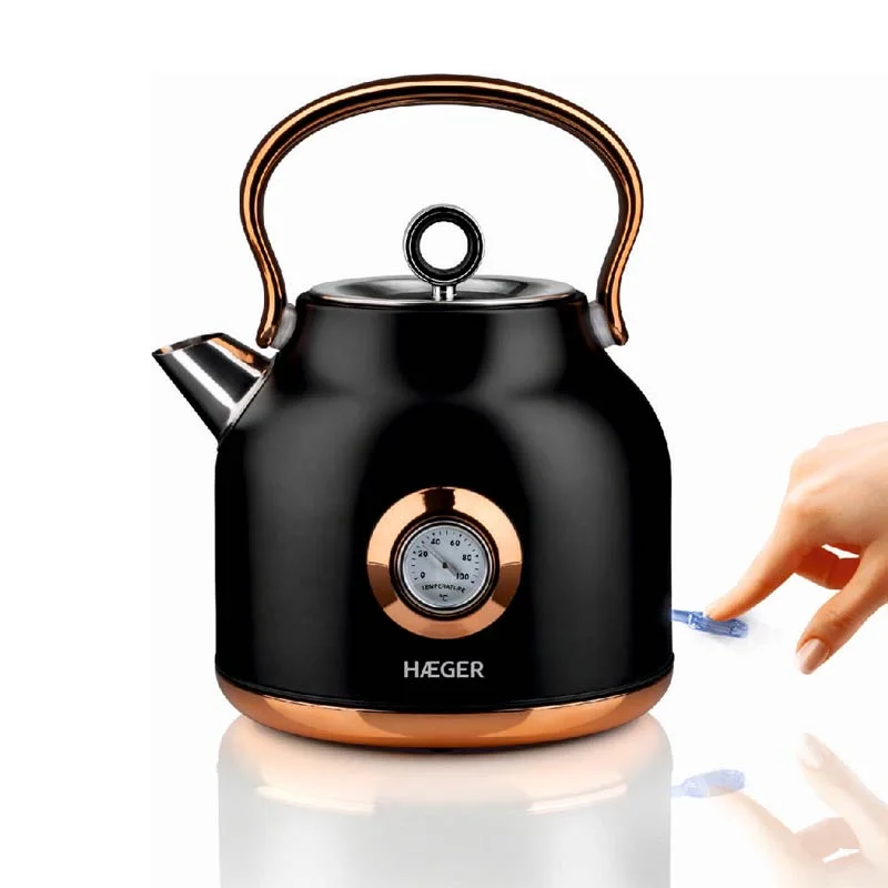 Φωτογραφία προϊόντος: Haeger Art Deco EK-22B.024A Βραστήρας 1.7lt 2200W Black