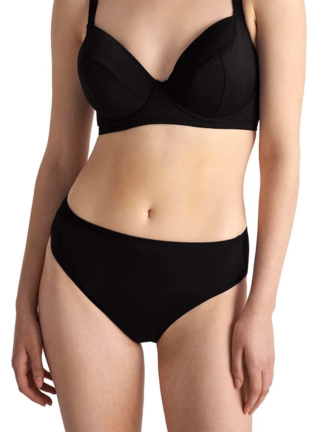 Φωτογραφία προϊόντος: Μαγιό bikini slip ψηλόμεσο 526 BLU4U SOLIDS 26365089 02 – Μαύρο
