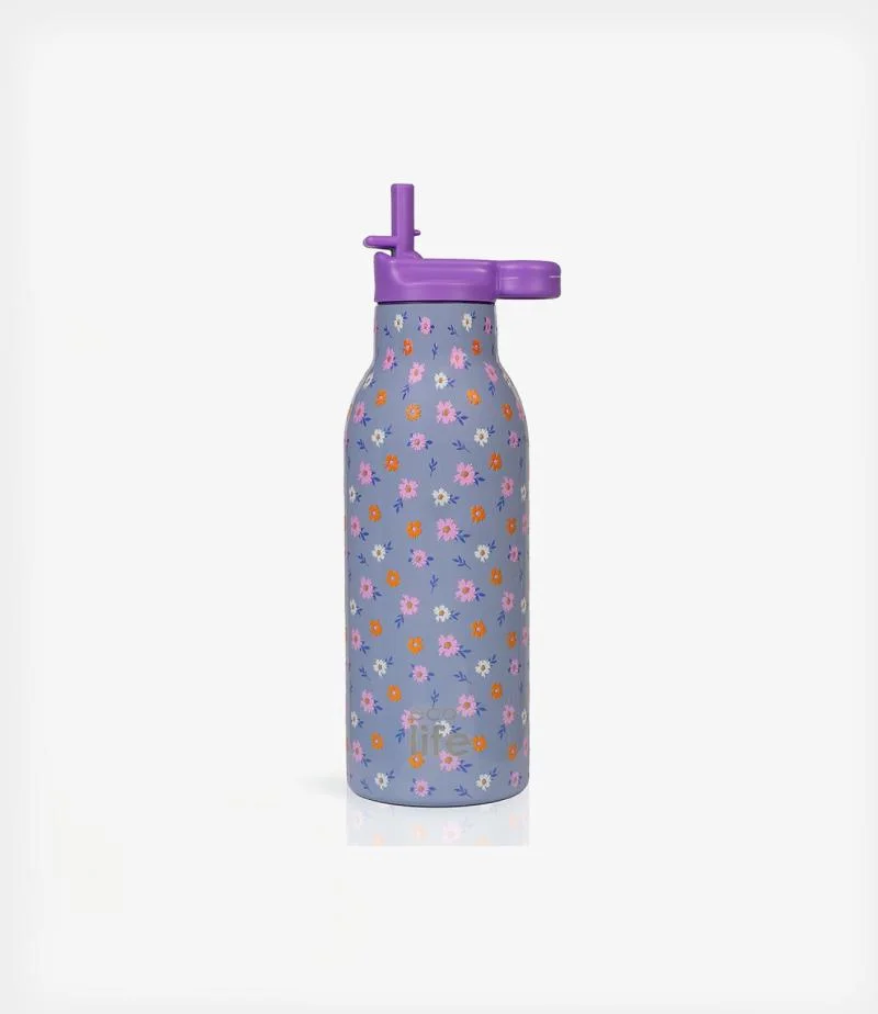 Φωτογραφία προϊόντος: Ecolife Flower Bloom Thermos 550ml | Με Εσωτερικό Καλαμάκι