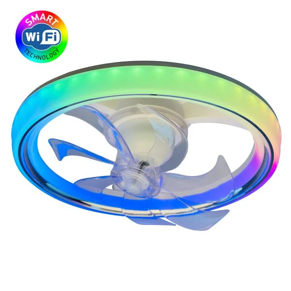 Φωτογραφία προϊόντος: SPOTLIGHT ΑΝΕΜΙΣΤΗΡΑΣ ΠΛΑΦΟΝ RGB+CCT