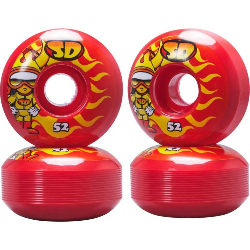 Φωτογραφία προϊόντος: SPEED DEMONS Hot Shot 52χιλ. Ροδάκια - Κόκκινο 65.021201999A52