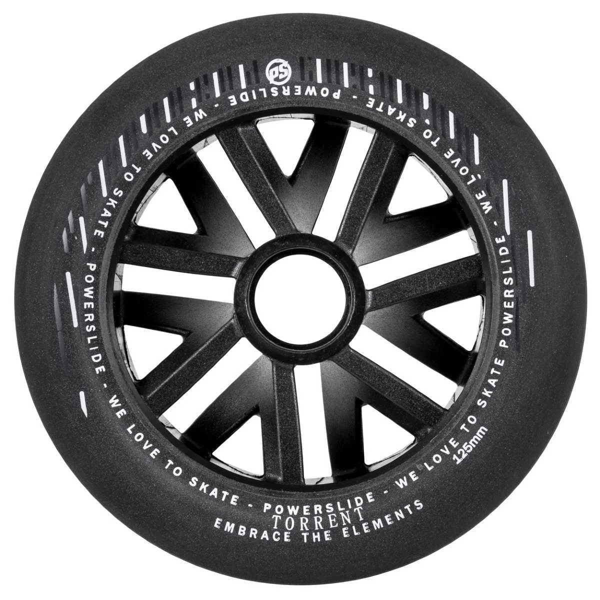 Φωτογραφία προϊόντος: Powerslide 125χιλ./84Α Torrent Rain Ροδάκια - Μαύρο 19.905299