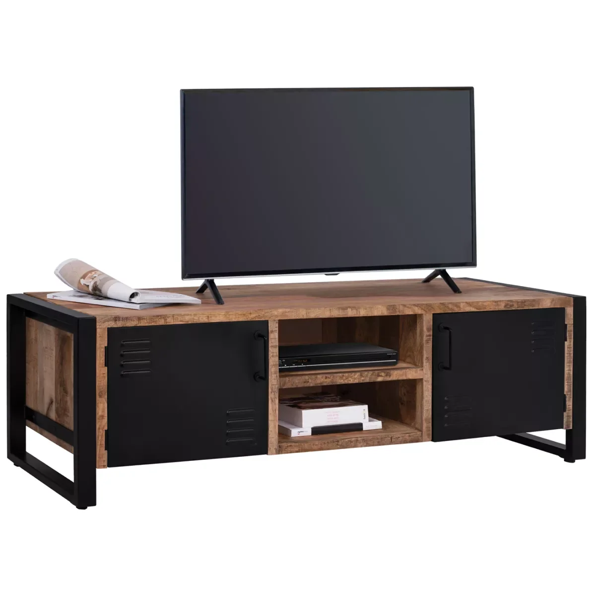 Φωτογραφία προϊόντος: B2BMarkt ΕΠΙΠΛΟ TV TURNER HM8189.11 ΜΕΤΑΛΛΟ & ΜΑΣΙΦ ΞΥΛΟ MANGO ΦΥΣΙΚΟ 160x45x51Υ εκ.