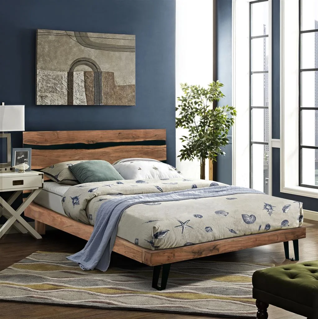 Φωτογραφία προϊόντος: B2BMarkt ΚΡΕΒΑΤΙ ALICIA ΑΠΟ ΜΕΤΑΛΛΟ ΚΑΙ ΜΑΣΙΦ ΞΥΛΟ ΑΚΑΚΙΑΣ 212x180x94Yεκ.(ΣΤΡΩΜΑ 160Χ200)HM8359.11