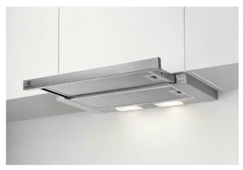 Φωτογραφία προϊόντος: Απορροφητήρας Electrolux LFP326S Συρόμενος 60cm Γκρι 410 m³/h C