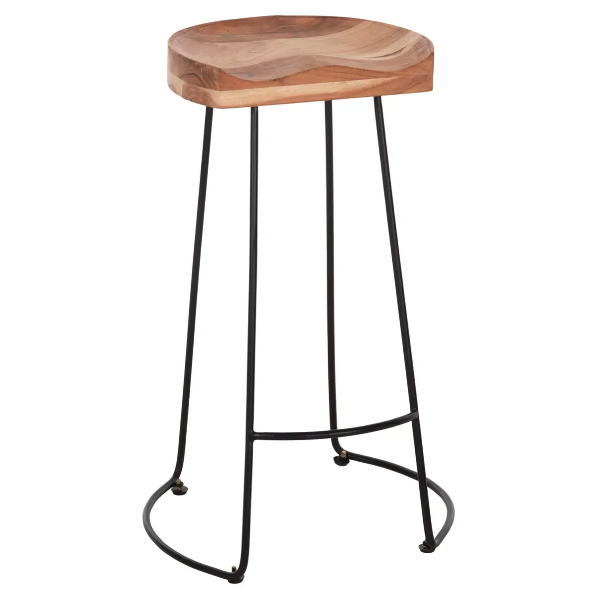 Φωτογραφία προϊόντος: B2BMarkt ΣΚΑΜΠΟ BAR ELEANOR HM8363.11 ΜΑΣΙΦ ΞΥΛΟ ΑΚΑΚΙΑΣ-ΜΕΤΑΛΛΟ 50x43x78Υεκ.