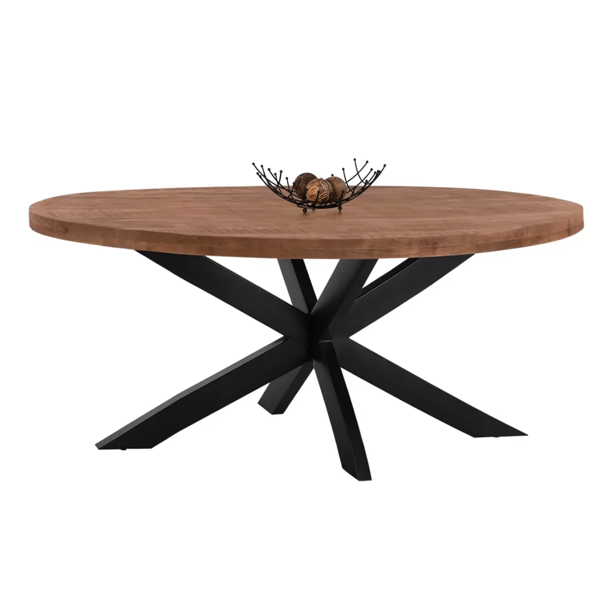 Φωτογραφία προϊόντος: B2BMarkt ΤΡΑΠΕΖΙ LEVINHO HM8483.11 OVAL 6εκ. ΠΑΧΟΣ ΑΠΟ ΜΑΣΙΦ ΞΥΛΟ MANGO 210x100x78Υ εκ.