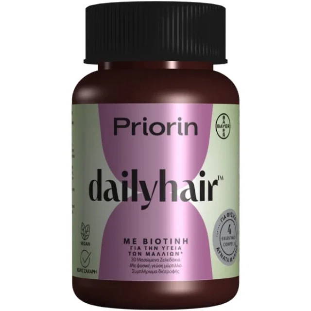 Φωτογραφία προϊόντος: PRIORIN GUM SHINY HAIR GUMMIES