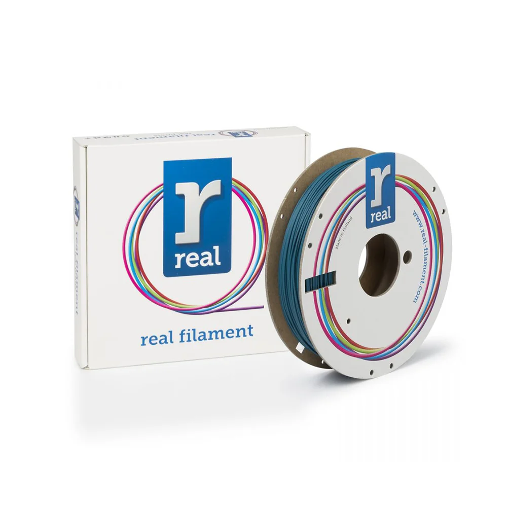 Φωτογραφία προϊόντος: REAL FILAMENTS REAL PLA 3D Printer Filament - Indigo Blue - spool of 0.5Kg – 2.85mm (REALPLAMATTEBLUE500MM285)