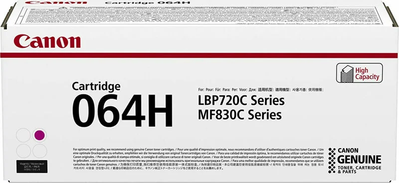 Φωτογραφία προϊόντος: Canon LBP722Cdw/MF 832CdwSERIES TONER MAGENTA HC (4934C001) (CAN-064MH)