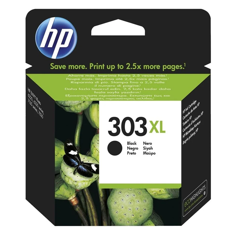 Φωτογραφία προϊόντος: HEWLETT PACKARD HP Μελάνι Inkjet No 303XL Black (T6N04AE) (HPT6N04AE)