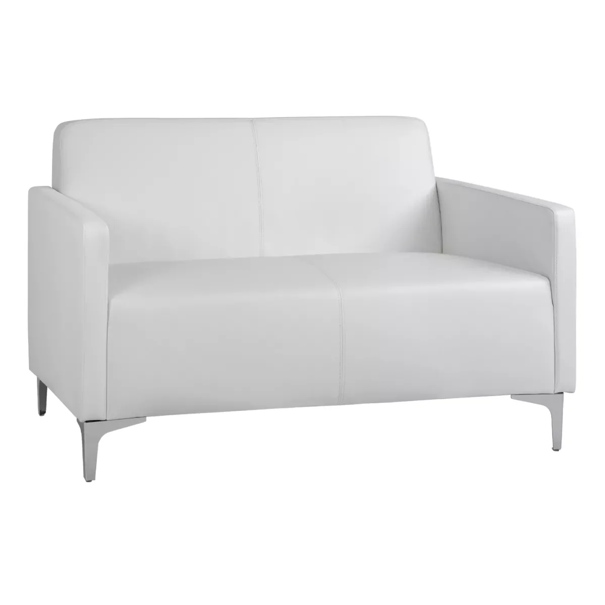 Φωτογραφία προϊόντος: B2BMarkt ΚΑΝΑΠΕΣ 2ΘΕΣΙΟΣ NELLIE HM3159.22 ΜΕ ΛΕΥΚΟ PU 113x71x71Υ εκ.