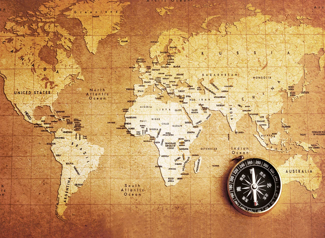 Φωτογραφία προϊόντος: Πίνακας σε καμβά Treasure map