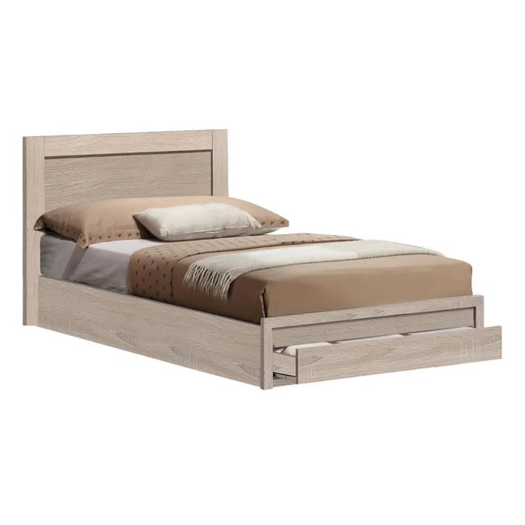 Φωτογραφία προϊόντος: B2BMarkt ΚΡΕΒΑΤΙ MELANY HM323.12 ΜΕ 1ΣΥΡΤΑΡΙ SONOMA 110Χ190