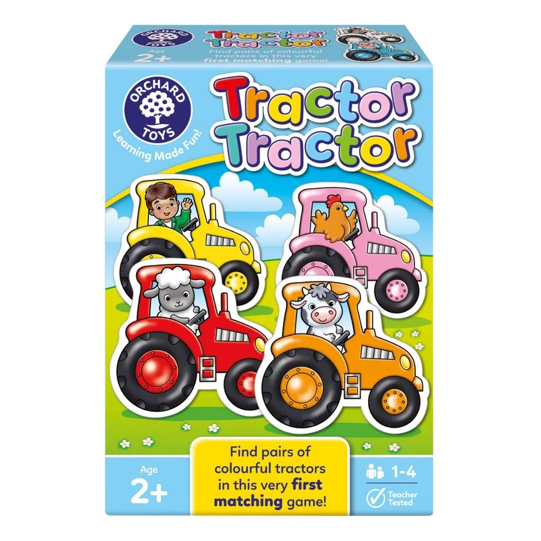 Φωτογραφία προϊόντος: 136 Orchard Toys Εκπαιδευτικό παιχνίδι μνήμης και αντιστοίχισης Τρακτέρ Τρακτέρ