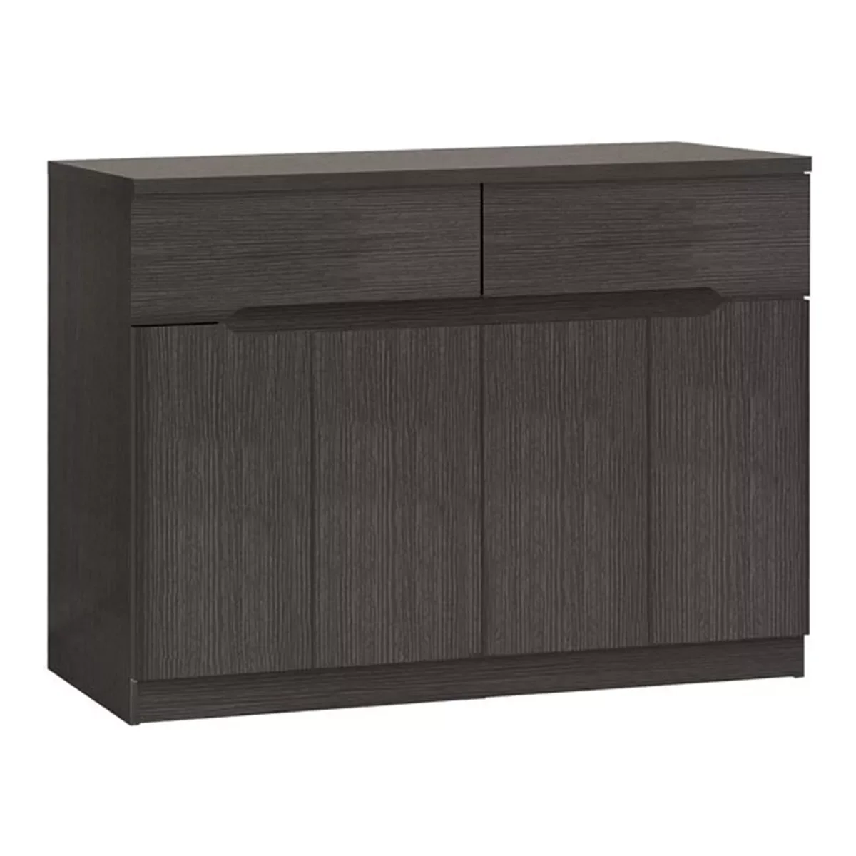 Φωτογραφία προϊόντος: B2BMarkt ΜΠΟΥΦΕΣ JOLENE HM2234.01 2 ΣΥΡΤΑΡΙΑ & 4 ΠΟΡΤΕΣ ZEBRANO 120X40X80εκ.