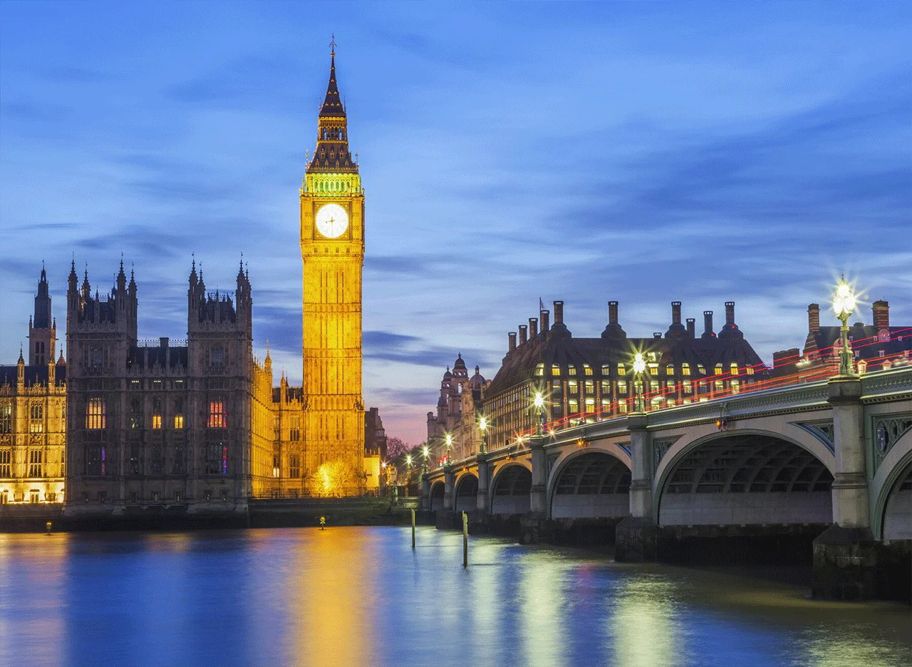 Φωτογραφία προϊόντος: Big Ben London at night πίνακας σε καμβά