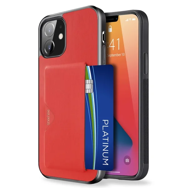 Φωτογραφία προϊόντος: Dux Ducis Pocard Series Backcover Θήκη για iPhone 12 mini - Red