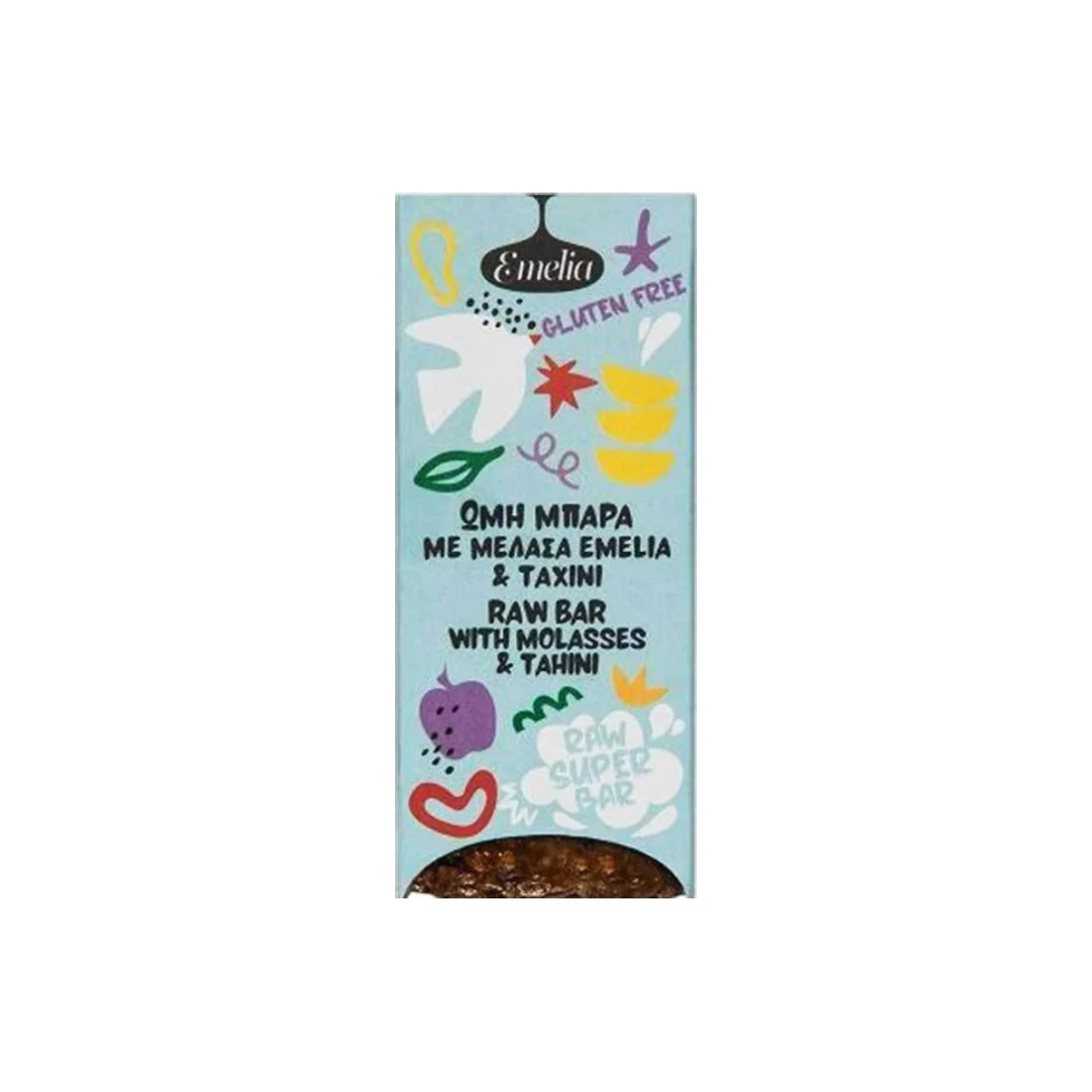 Φωτογραφία προϊόντος: Emelia Fine Foods Μπάρα με Μελάσα & Ταχίνι • Emelia • 45γρ