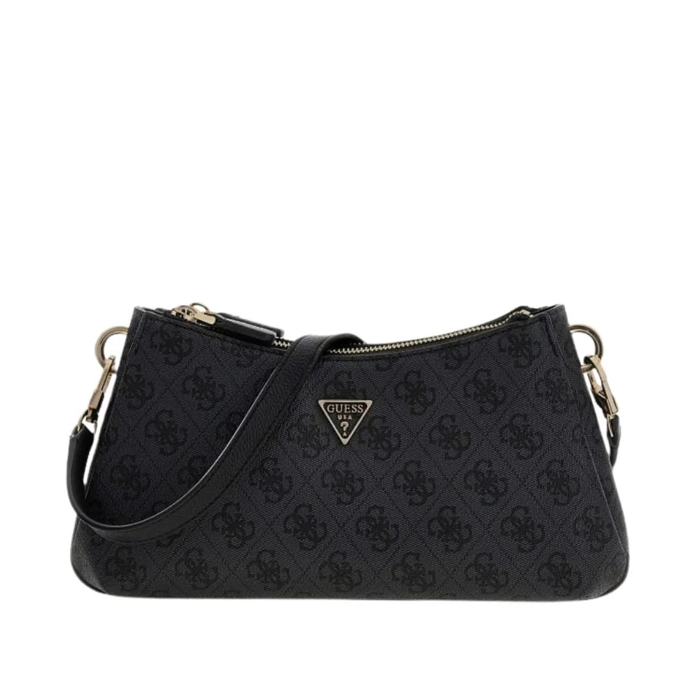 Φωτογραφία προϊόντος: Guess Noelle II Mini 3 Comp Shoulder & Xbody Τσάντα Γυναικεία Coal Logo BG9672730