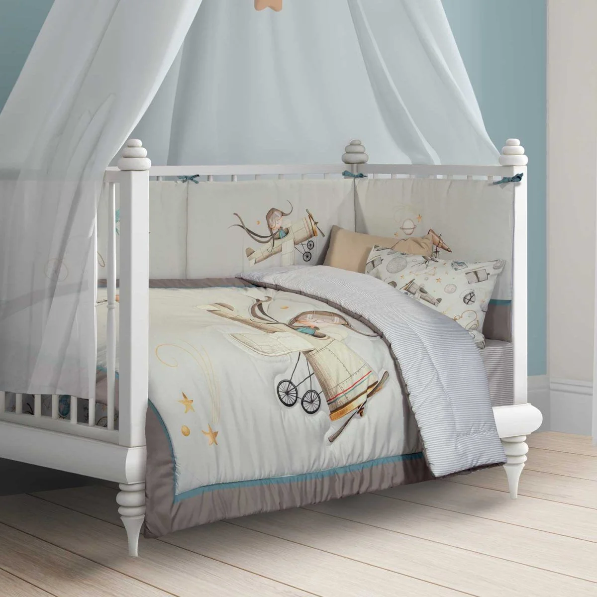 Φωτογραφία προϊόντος: ΠΑΠΛΩΜΑ 110X150 ΒΑΒΥ GREENWICH POLO CLUB 8829
