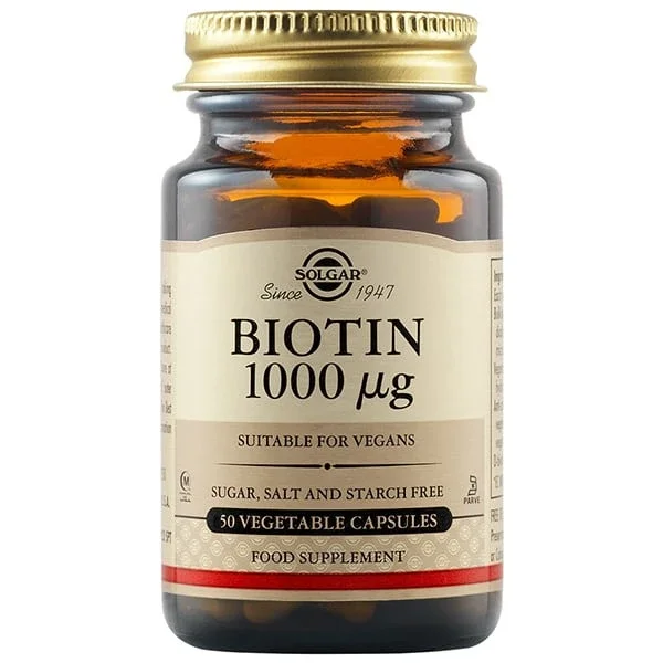 Φωτογραφία προϊόντος: Solgar Biotin 1000mg-50caps