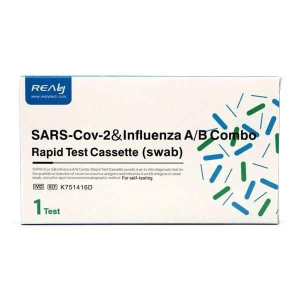 Φωτογραφία προϊόντος: Realy SARS-Cov-2 +amp; Influenza A +amp; B Combo Rapid Test 1τμχ