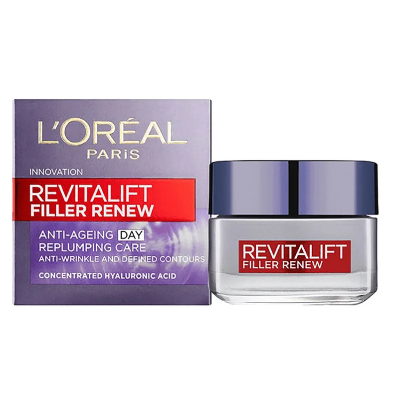 Φωτογραφία προϊόντος: L'Oreal Paris Revitalift Filler Αντιγηραντική Κρέμα Ημέρας 50ml