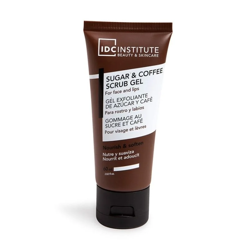 Φωτογραφία προϊόντος: IDC Sugar + Coffee Scrub Gel Προσώπου για καθαρισμό και τόνωση 60ml