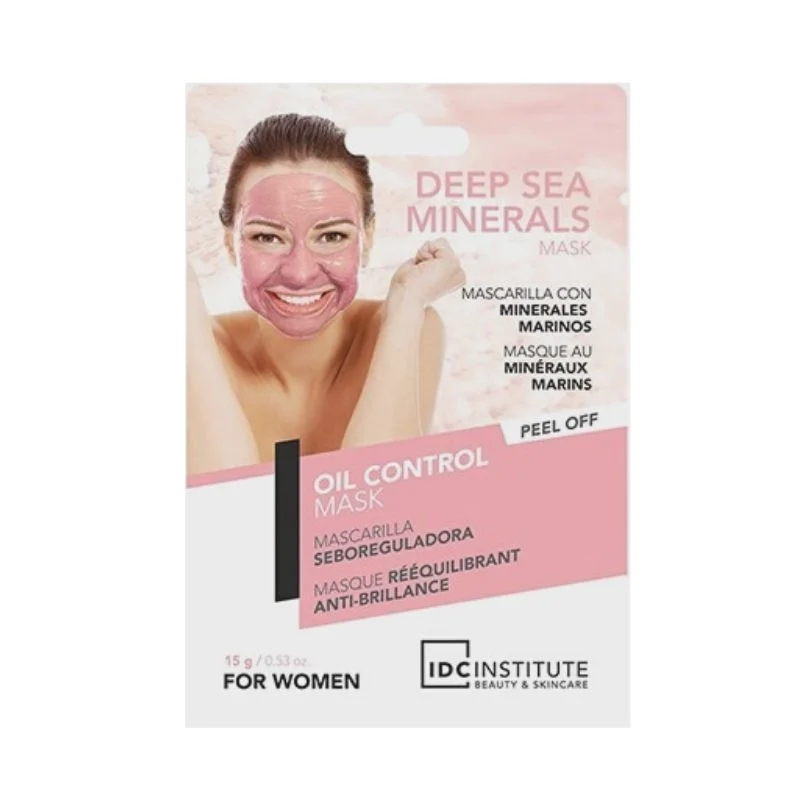 Φωτογραφία προϊόντος: IDC Deep Sea Minerals Peel Off Μάσκα Προσώπου για μείωση της λιπαρότητας 15g