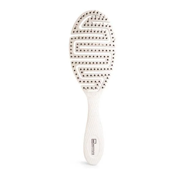 Φωτογραφία προϊόντος: IDC Eco Round Hair Brush Easy Detangling Βούρτσα Μαλλιών Εύκαμπτη 100% ανακυκλώσιμη 110gr White