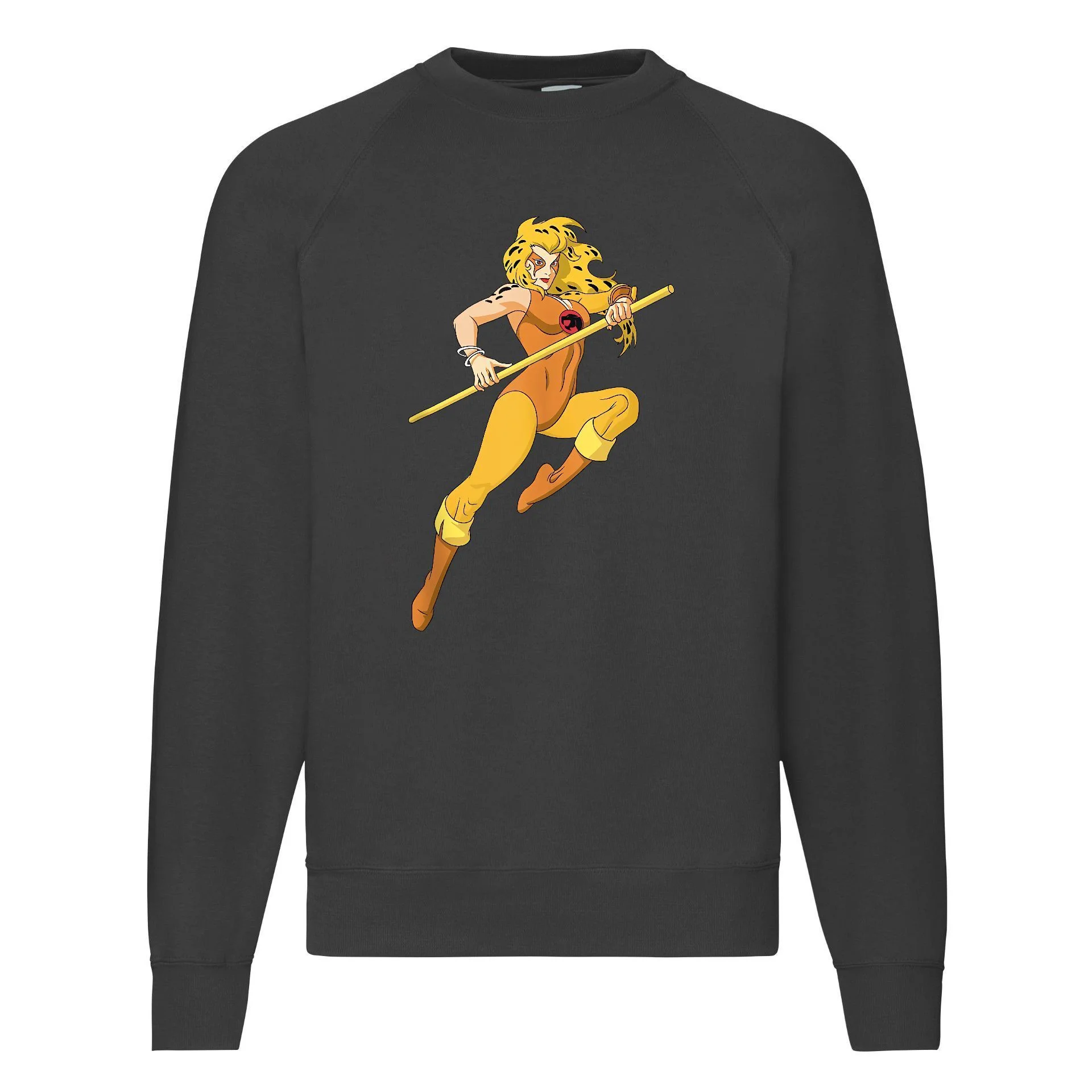 Φωτογραφία προϊόντος: Φούτερ Sweatshirt sweater Thundercats 90 s Cheetara no1 Original Fruit of the loom 80% βαμβάκι