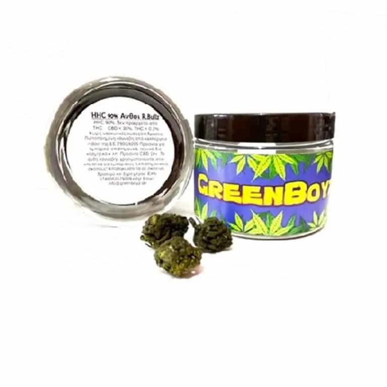 Φωτογραφία προϊόντος: Greenboyz Hemp Farm - Red Bullz HHC 90% Άνθος Κάνναβης 3gr