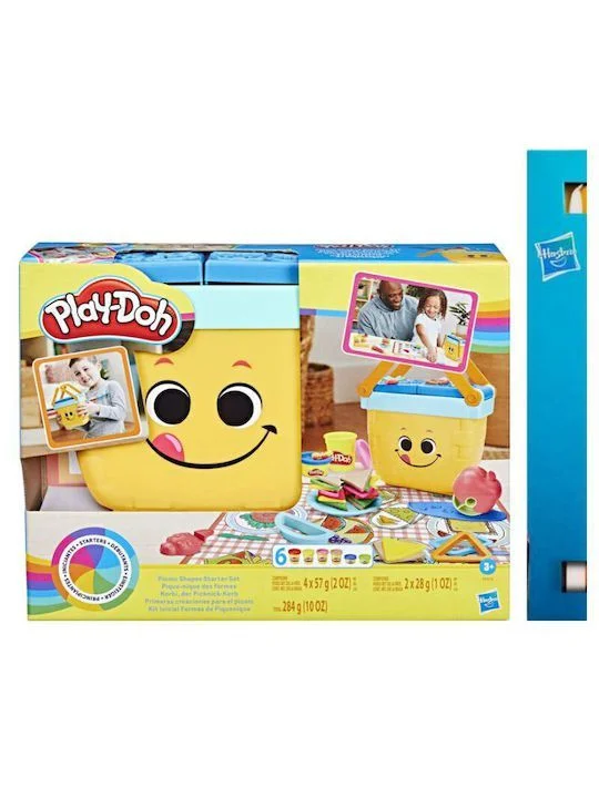 Φωτογραφία προϊόντος: Play-Doh Πλαστελίνη - Παιχνίδι Picnic Shapes για 3+ Ετών και δώρο λαμπάδα
