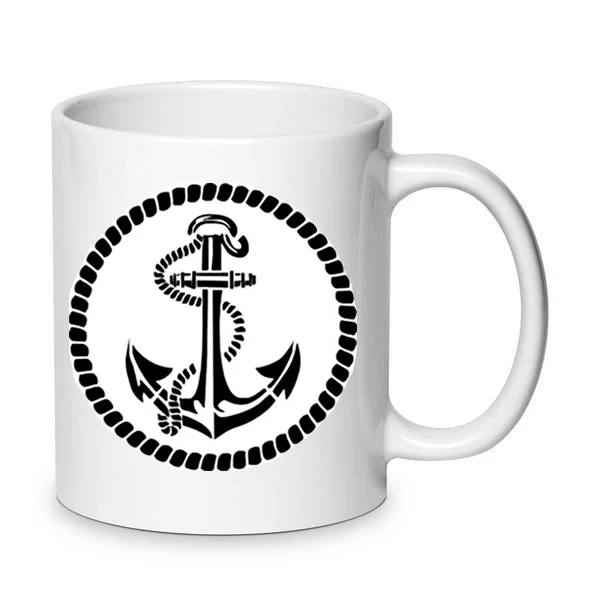 Φωτογραφία προϊόντος: Nautical mug Ναυτική κούπα για ναυτικούς no2 κεραμική 330ml Anchor Άγκυρα