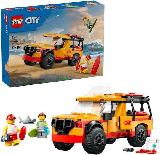 Φωτογραφία προϊόντος: Lego City Lifeguard Truck για 6+ Ετών 214τμχ
