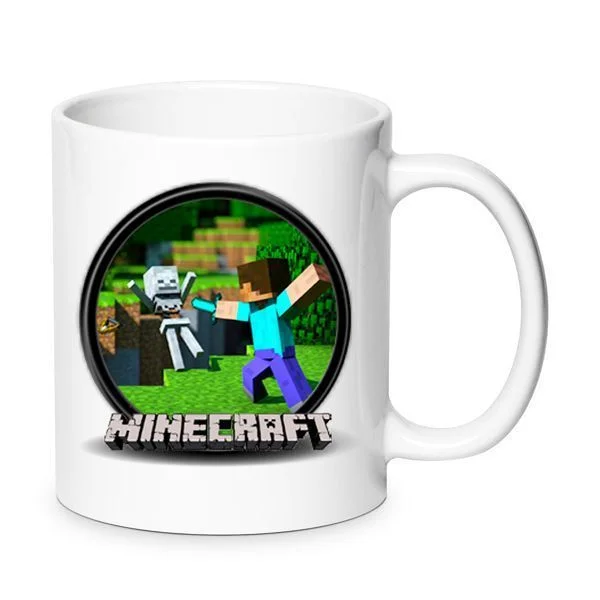 Φωτογραφία προϊόντος: Κούπα Λευκή Minecraft Game Mug 330 ml No4