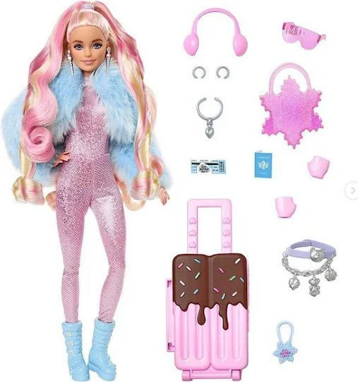Φωτογραφία προϊόντος: Barbie Fly Χιόνι Κούκλα Extra για 3+ Ετών