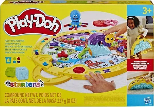 Φωτογραφία προϊόντος: Play-Doh Πλαστελίνη - Παιχνίδι Fold N Go Playmat για 3+ Ετών