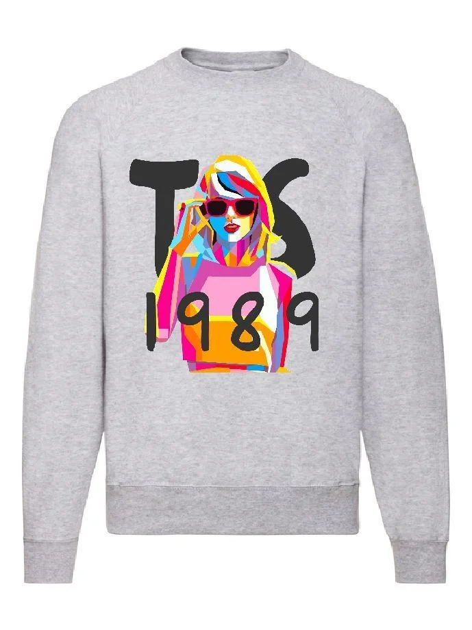 Φωτογραφία προϊόντος: Φούτερ Sweatshirt Taylor Swift 1989 no15 Original Fruit of the loom 80% βαμβάκι άριστης ποιότητας