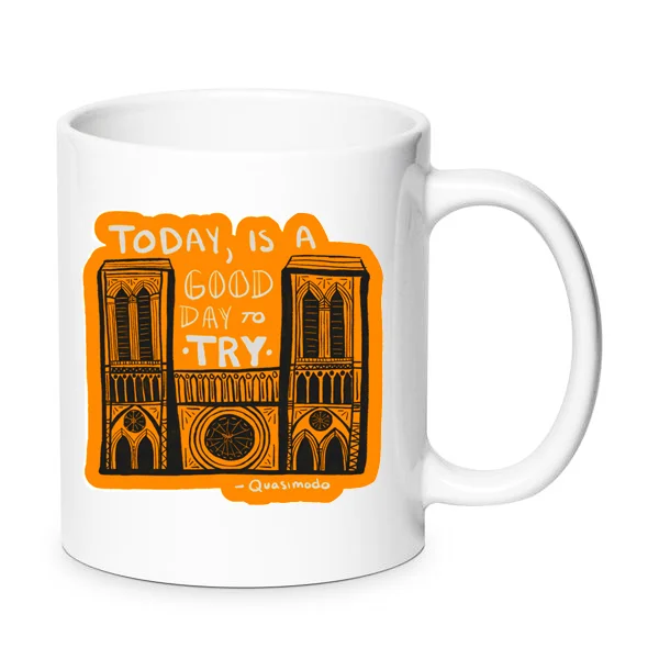 Φωτογραφία προϊόντος: The Hunchback of Notre Dame mug Η Παναγία των Παρισίων κούπα No1 Κεραμική 330ml