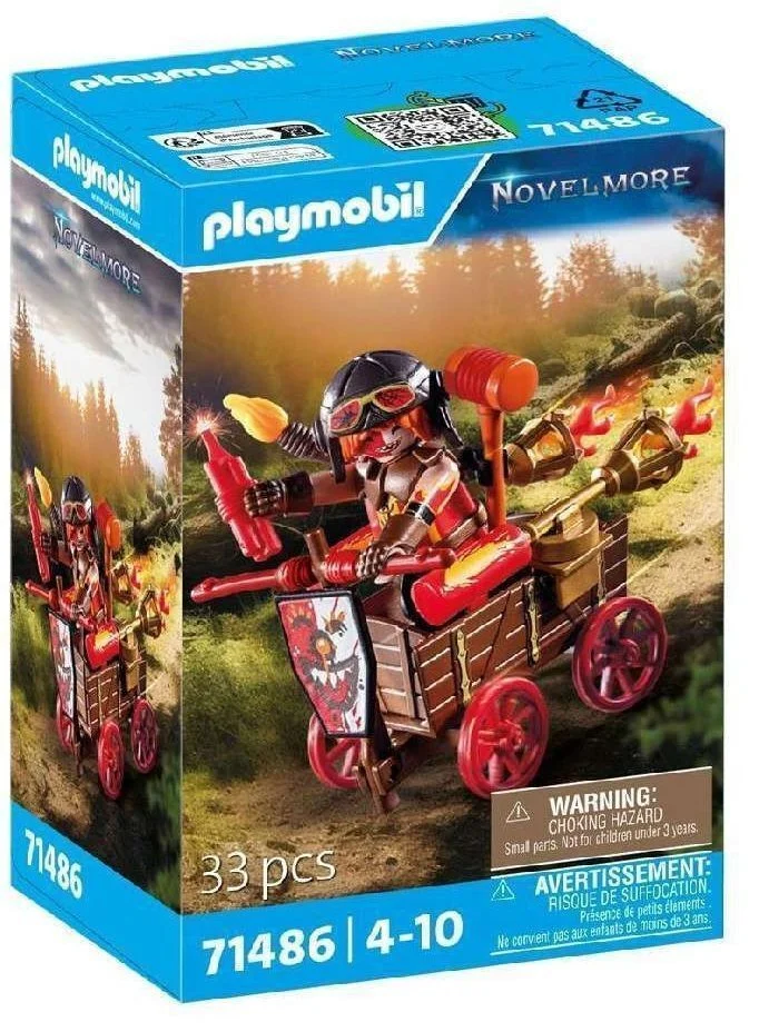 Φωτογραφία προϊόντος: Playmobil Novelmore O Kahboom Με Το Αγωνιστικό Του Όχημα για 4-10 ετών