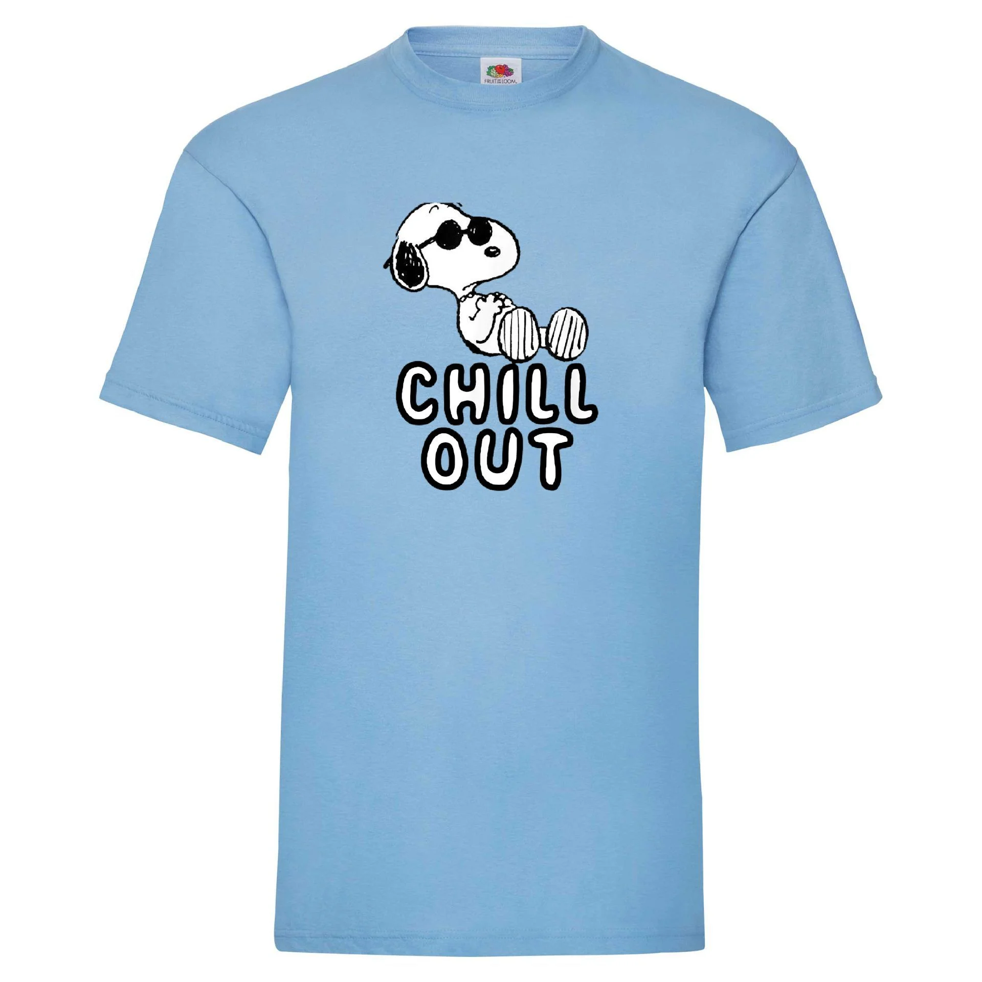 Φωτογραφία προϊόντος: Μπλούζα Tshirt Snoopy Chill out Original Fruit of the loom 100% βαμβάκι no3