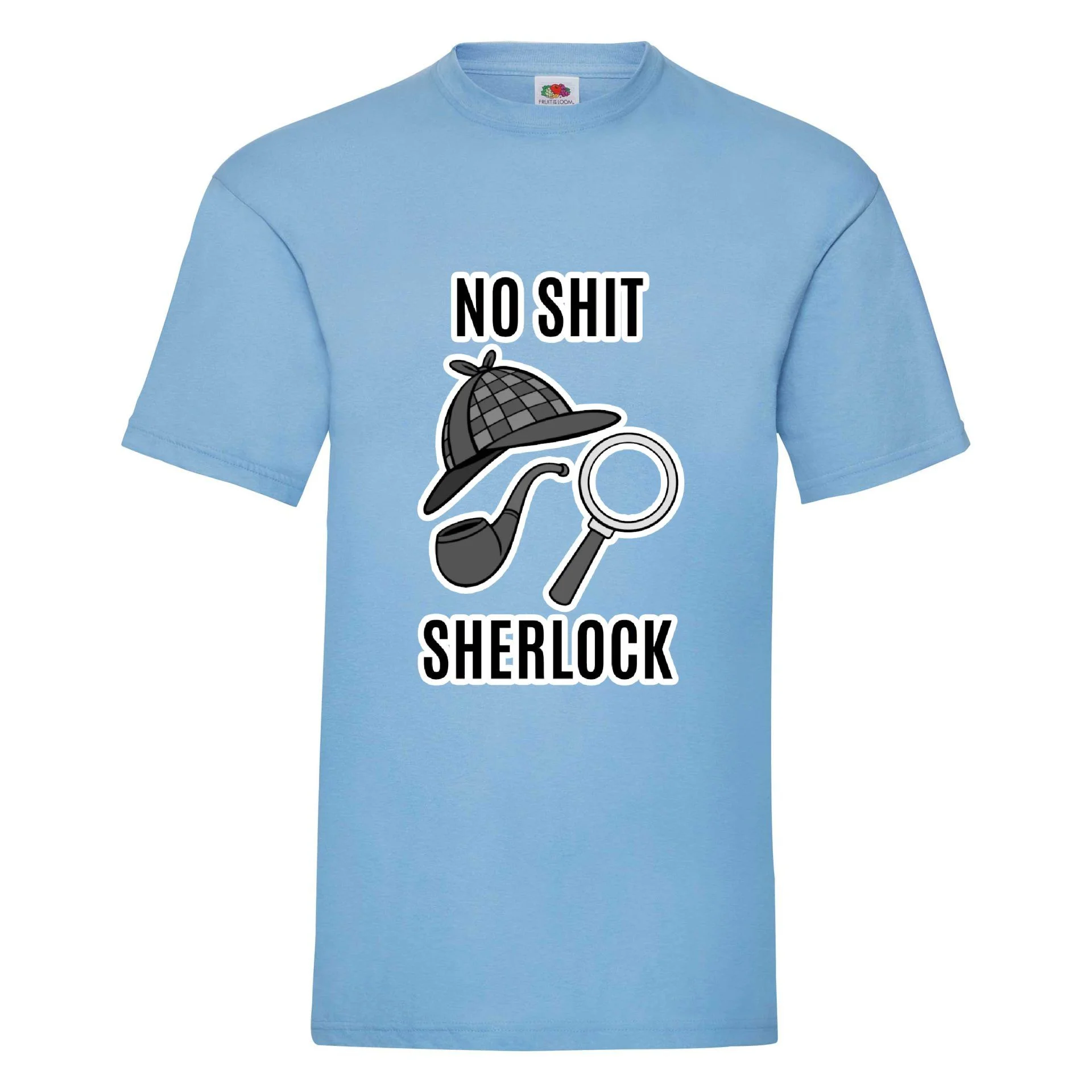Φωτογραφία προϊόντος: Μπλούζα Tshirt Sherlock Holmes Original Fruit of the loom 100% βαμβάκι no21