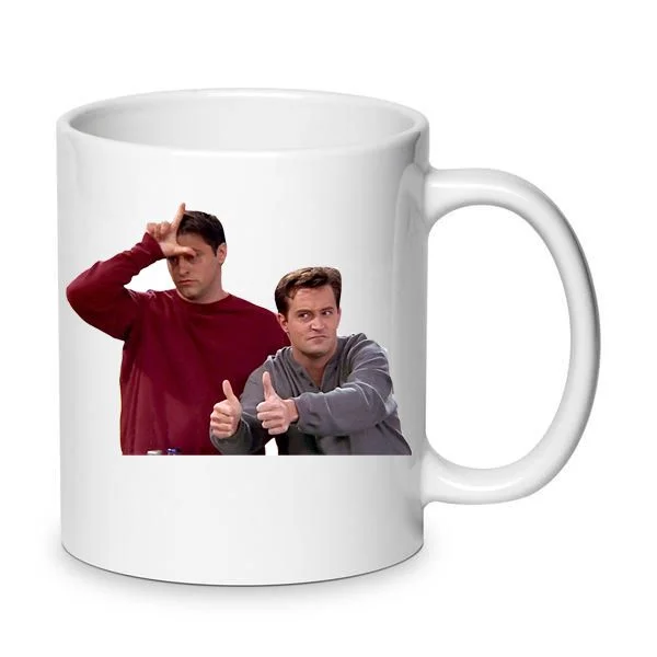 Φωτογραφία προϊόντος: Friends tv mug τα φιλαράκια κούπα No29 Κεραμική 330ml Chandler Joey